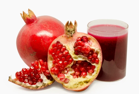 Pomegranates..
