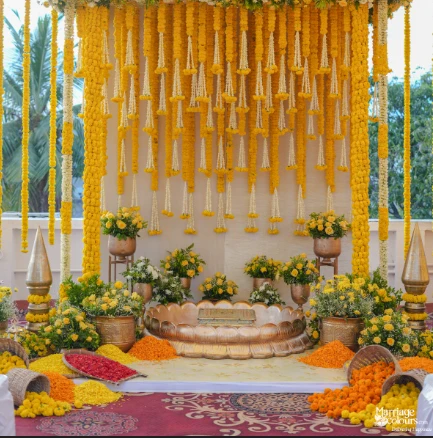 Flowers for ceremony ..