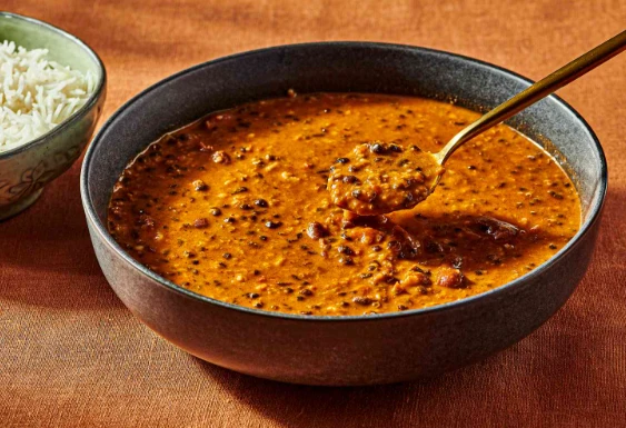 Dal Makhni with roti ..