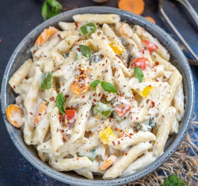 White Sauce pasta ..