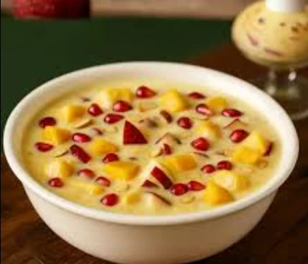Fruit custard ..