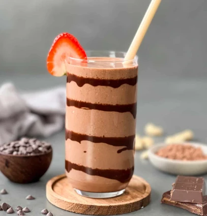 Chocolate shake ..