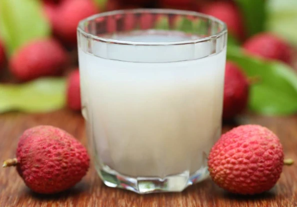 Litchi juice ..