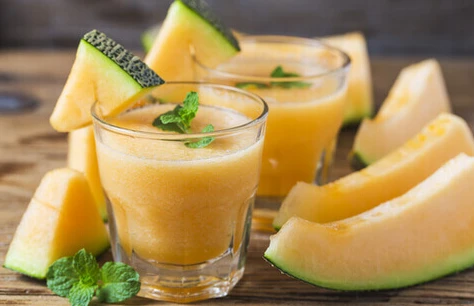 Muskmelon juice ..
