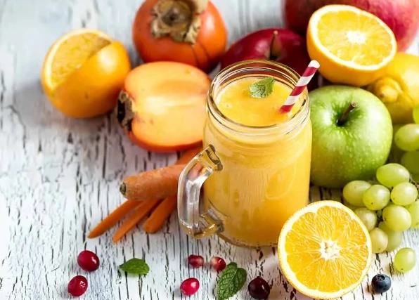 Mixed fruit juice ..