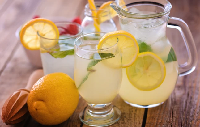Lemon juice ..